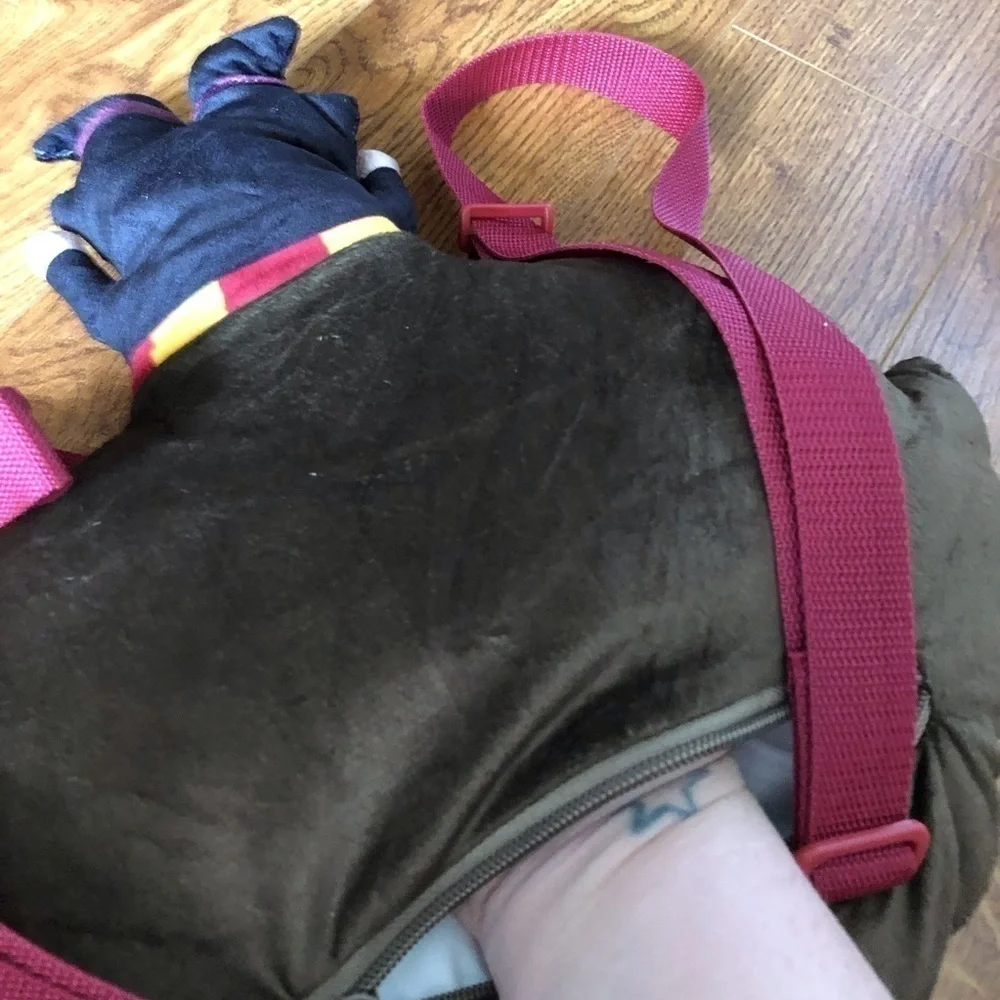 Harry Potter character plush bookbag